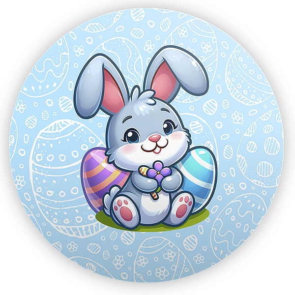 Capa Mini Painel Sublimado - Pascoa