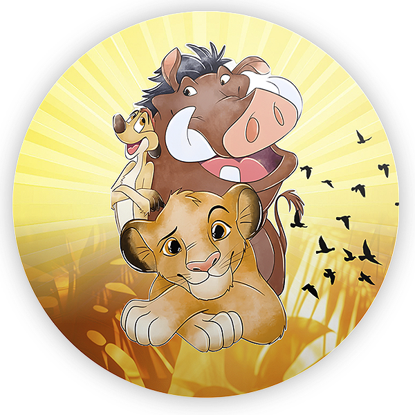 Capa Mini Painel Sublimado - Rei Leão