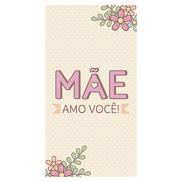 Capa Faixa Lateral Sublimado - Dia das Mães