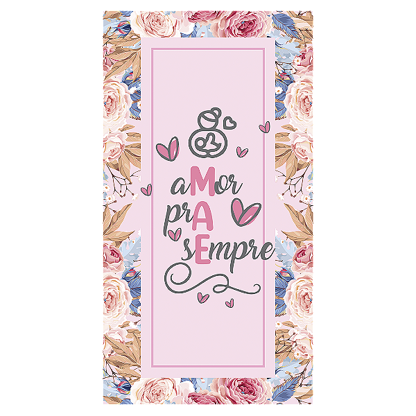 Capa Faixa Lateral Sublimado - Dia das Mães