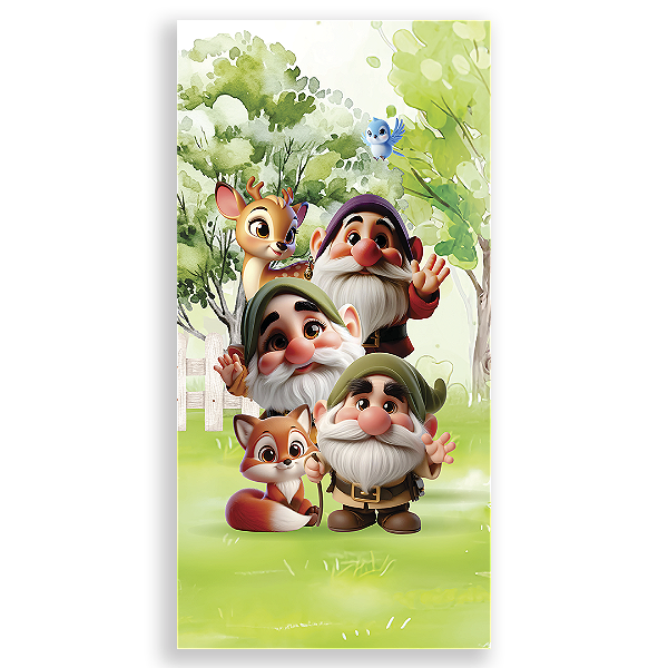 Capa Faixa Lateral Sublimado - Branca de Neve