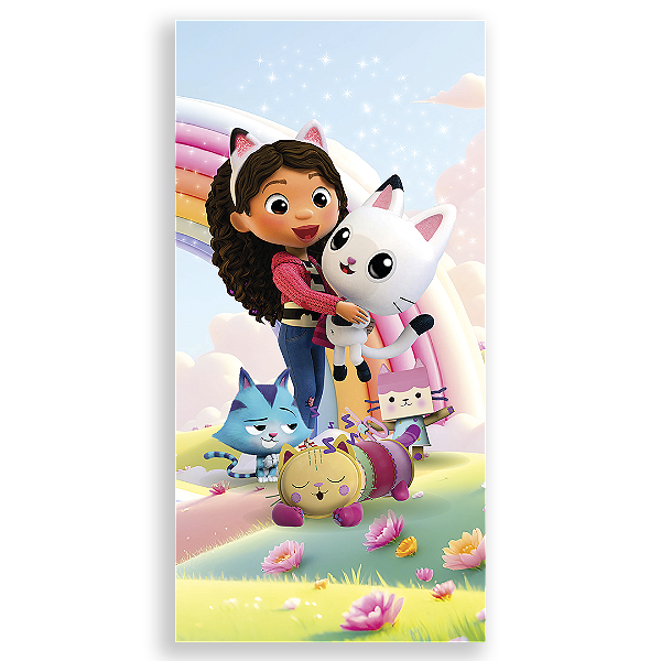 Capa Faixa Lateral Sublimado - Casa Mágica da Gabby