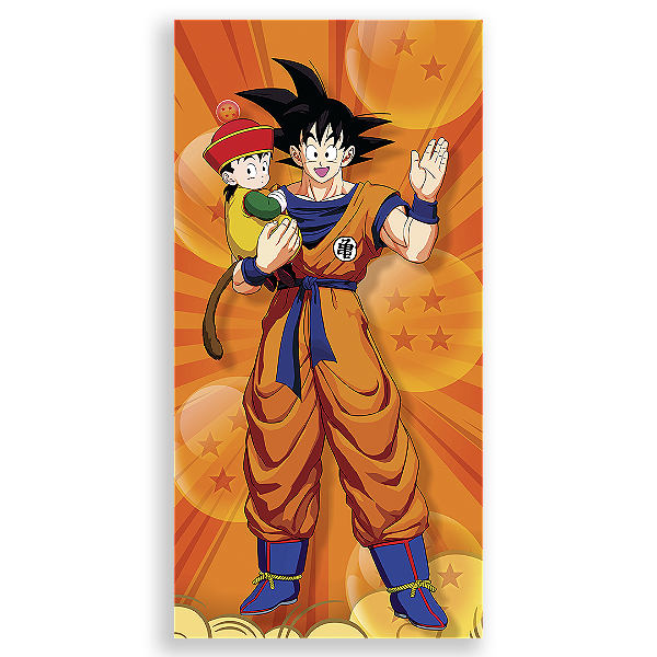Capa Faixa Lateral Sublimado - Dragon Ball