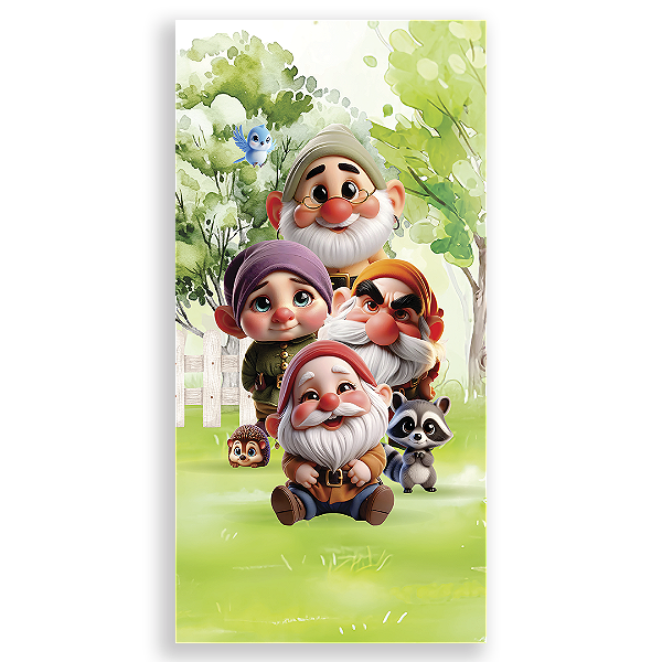 Capa Faixa Lateral Sublimado - Branca de Neve