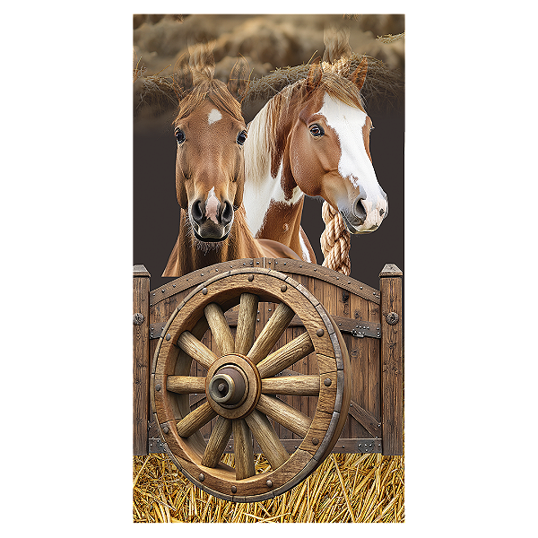 Capa Faixa Lateral Sublimado - Cavalo