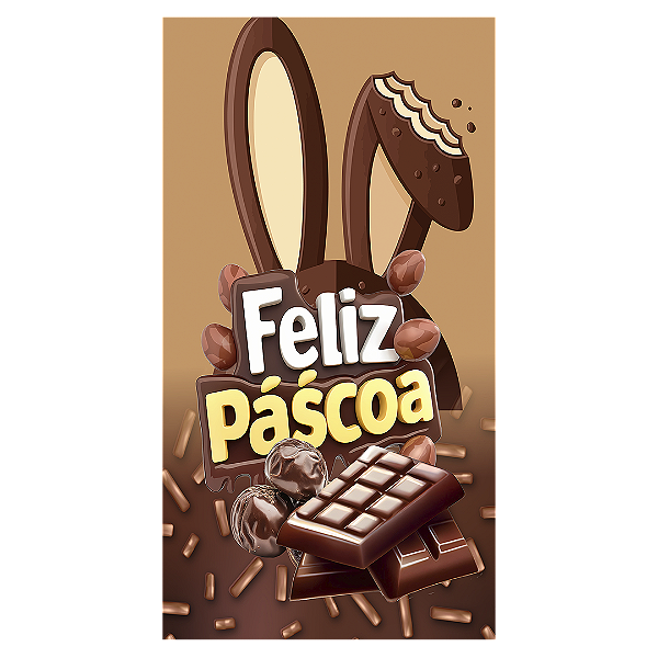 Capa Faixa Lateral Sublimado - Pascoa
