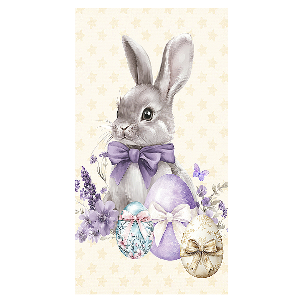 Capa Faixa Lateral Sublimado - Pascoa