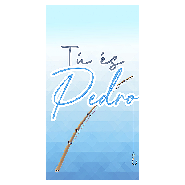 Capa Faixa Lateral Sublimado - Tu Es Pedro