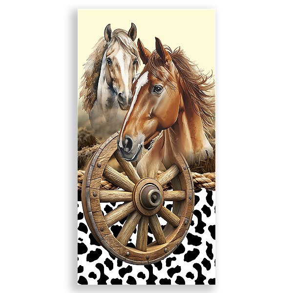 Capa Faixa Lateral Sublimado - Cavalo