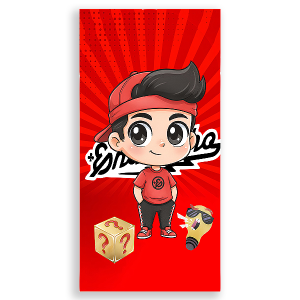 Capa Faixa Lateral Sublimado - Enaldinho