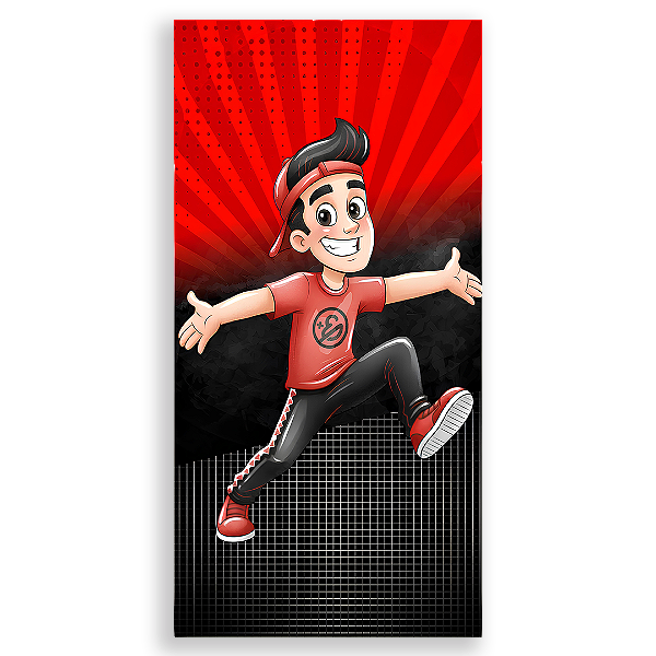 Capa Faixa Lateral Sublimado - Enaldinho