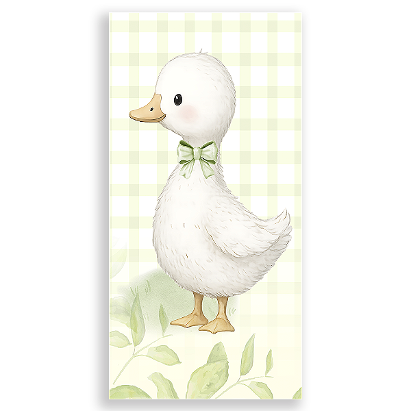 Capa Faixa Lateral Sublimado - Patinhos