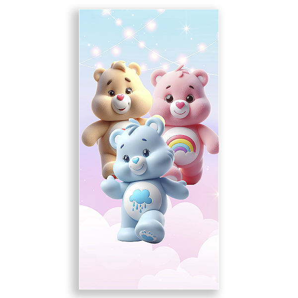 Capa Faixa Lateral Sublimado - Ursinhos Carinhosos