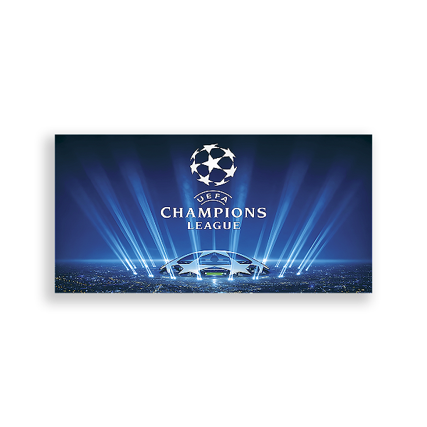 Capa Painel Retangular Sublimado - Champions League