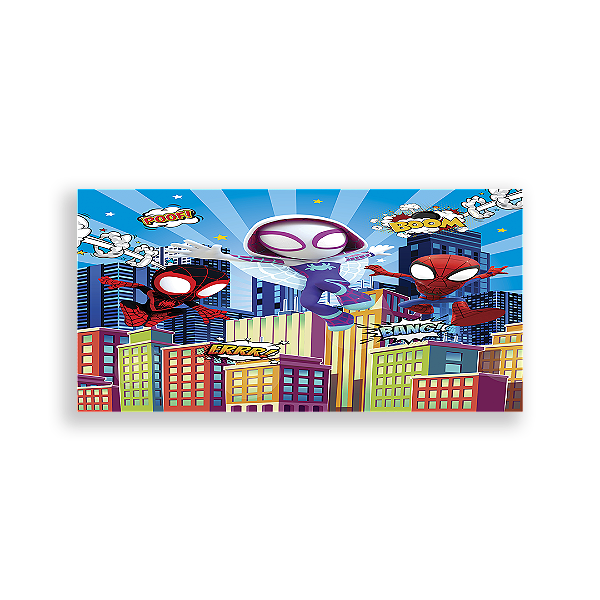 Capa Painel Retangular Sublimado - Homem Aranha