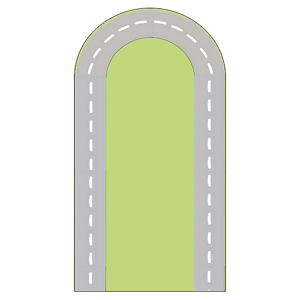 Faixa Lateral Sublimado 3D - Cores Corrida