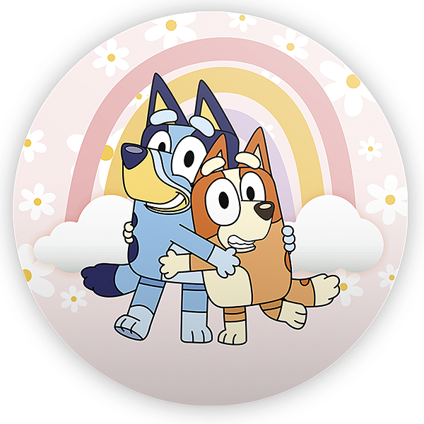 Mini Painel Sublimado - Bluey