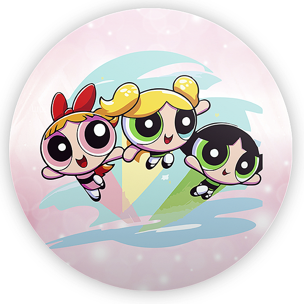 Mini Painel Sublimado - Meninas Super Poderosas