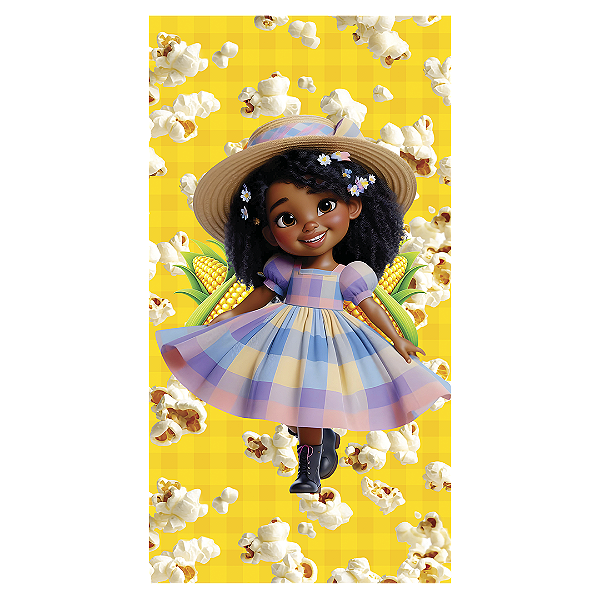 Capa Faixa Lateral Sublimado - Festa Junina