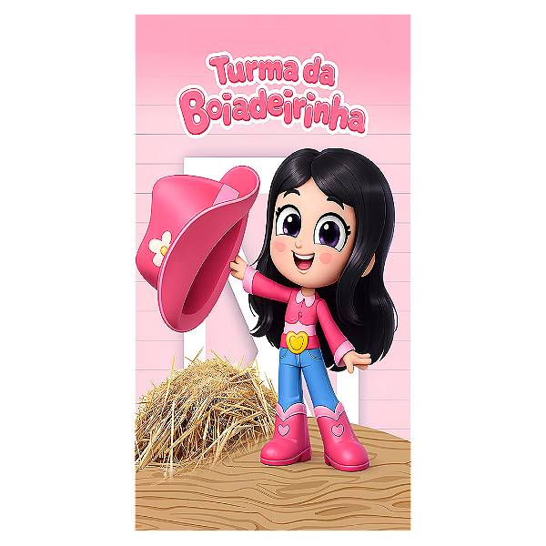 Capa Faixa Lateral Sublimado - Ana Castela   Turma Da Boiadeirinha