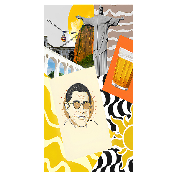 Capa Faixa Lateral Sublimado - Brasilidade