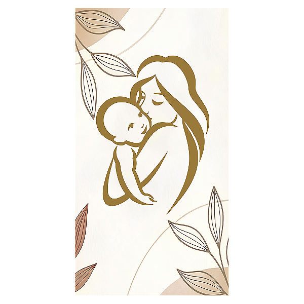 Capa Faixa Lateral Sublimado - Dia Das Mães