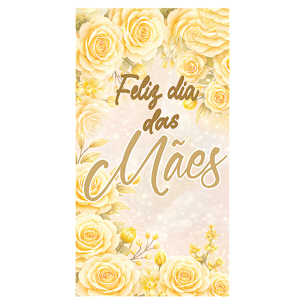 Capa Faixa Lateral Sublimado - Dia Das Mães