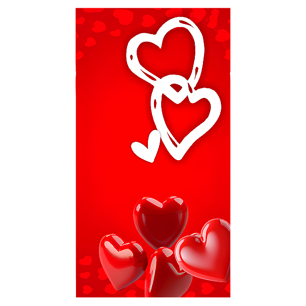 Capa Faixa Lateral Sublimado - Dia Dos Namorados