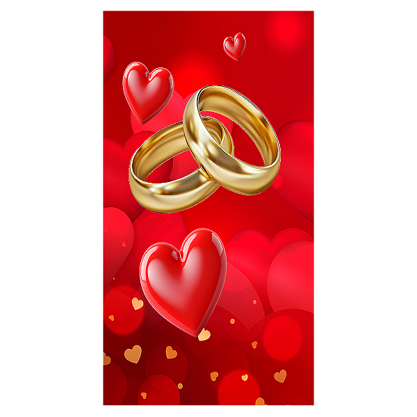 Capa Faixa Lateral Sublimado - Dia Dos Namorados