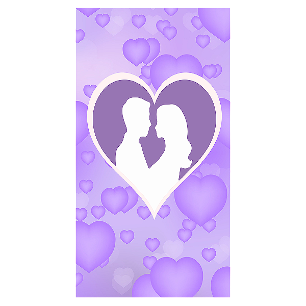 Capa Faixa Lateral Sublimado - Dia Dos Namorados