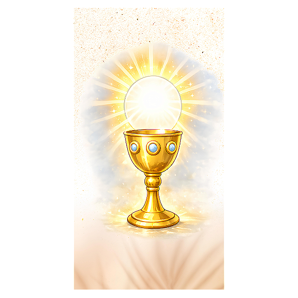 Capa Faixa Lateral Sublimado - Eucaristia