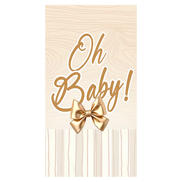 Capa Faixa Lateral Sublimado - Ursinha Marrom