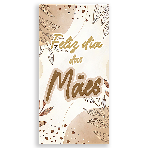 Capa Faixa Lateral Sublimado - Dia Das Mães