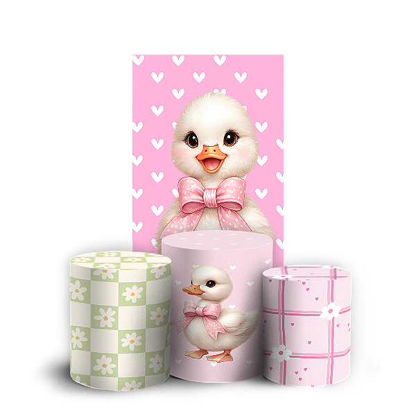 Capas Faixa Lateral e Trio Cilindro Sublimado Vest Facil - Ganso