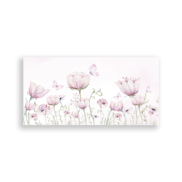 Capa Painel Retangular Sublimado - Jardim