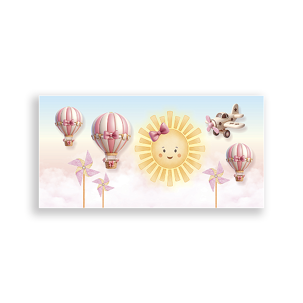 Capa Painel Retangular Sublimado - Sol