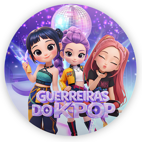 Mini Painel Sublimado - Guerreiras Do K-Pop
