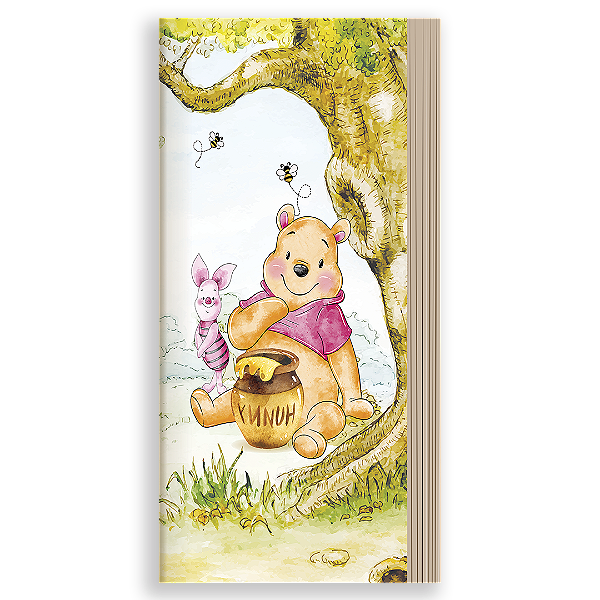 Capa Faixa Lateral Sublimado - Ursinho Pooh