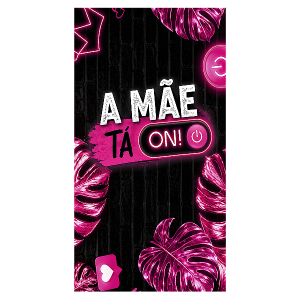 Capa Faixa Lateral Sublimado - A Mãe Ta On