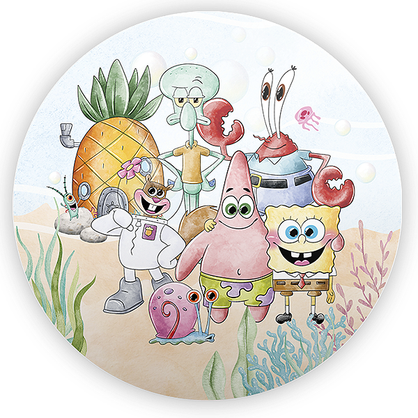 Mini Painel Sublimado - Bob Esponja