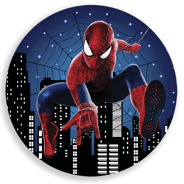 Mini Painel Sublimado -  Homem Aranha