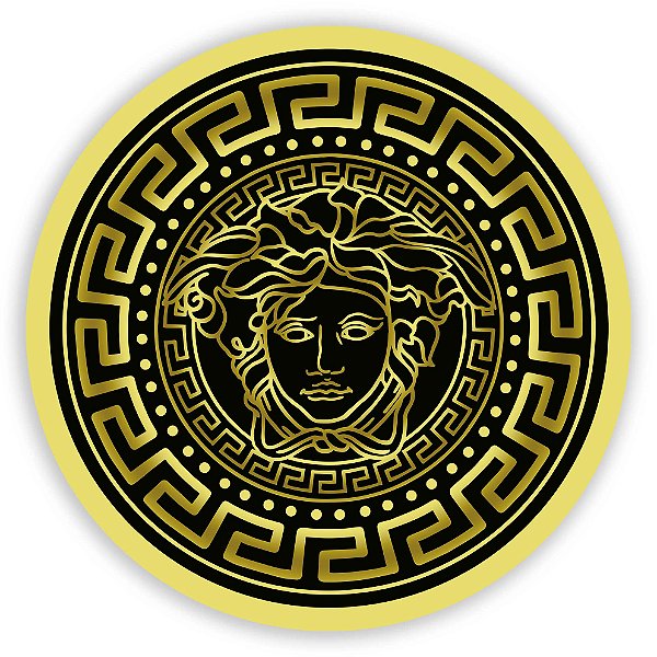 Capa Painel Redondo Sublimado - Versace