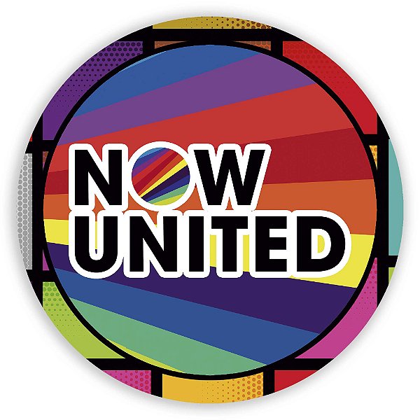 Capa Painel Redondo Sublimado - Now United