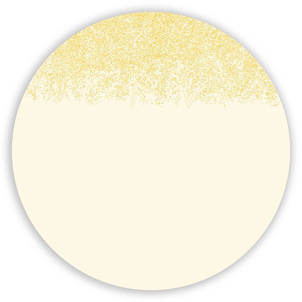 Capa Painel Redondo Sublimado - Glitter Glitter