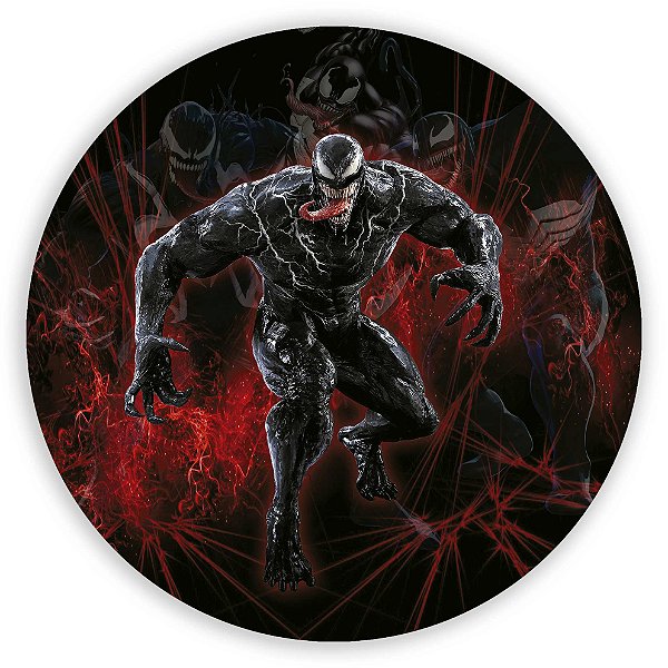 Capa Painel Redondo Sublimado - Venon