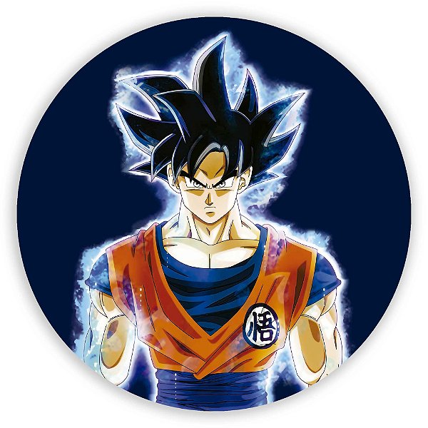 Capa Painel Redondo Sublimado - Dragon Ball