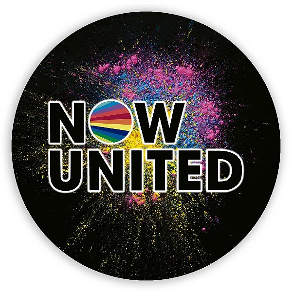 Capa Painel Redondo Sublimado - Now United