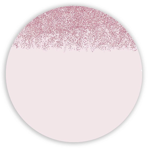 Capa Painel Redondo Sublimado - Glitter Glitter