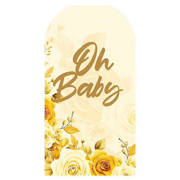 Capa Mini Faixa Lateral Sublimado - Oh Baby