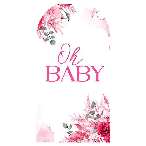 Capa Mini Faixa Lateral Sublimado - Oh Baby
